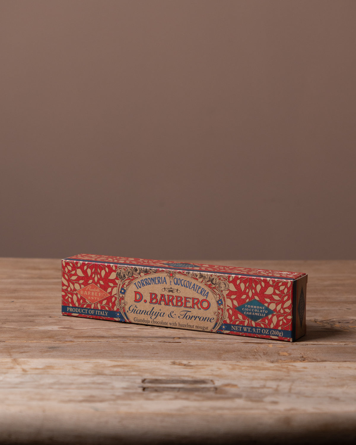 Hazelnut Chocolate with Torrone Pieces