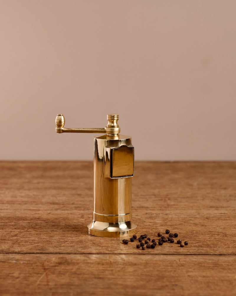 Brass Pepper Mill
