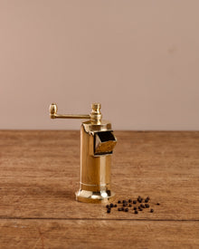 Brass Pepper Mill