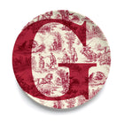 Give Us A Toile Monogram Plate (Pre-Order)