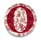 Give Us A Toile Monogram Plate (Pre-Order)