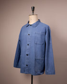 Blue cotton work jacket
