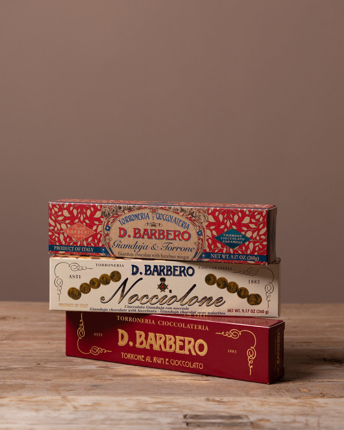 Hazelnut Chocolate with Torrone Pieces