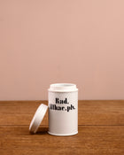 FOUND | Porcelain Apothecary Canisters