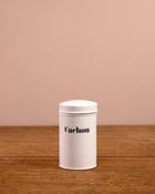 FOUND | Porcelain Apothecary Canisters