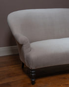 FOUND | 19th Century French Canapé in Natural Linen