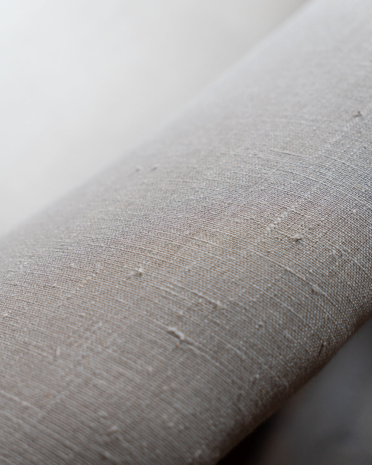FOUND | 19th Century French Canapé in Natural Linen